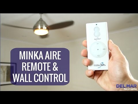 Minka Aire Remote Control RCS212 and Wall Control WCS212