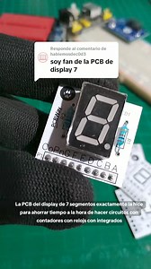1.2K views · 44 reactions | PCB de 7 segmentos con PCBWay #fypシ゚ #holamund #esp32 #electronicadigital #3d #mecatronica #electronica #arduino #programador #universidad | Mirrortrec | Facebook