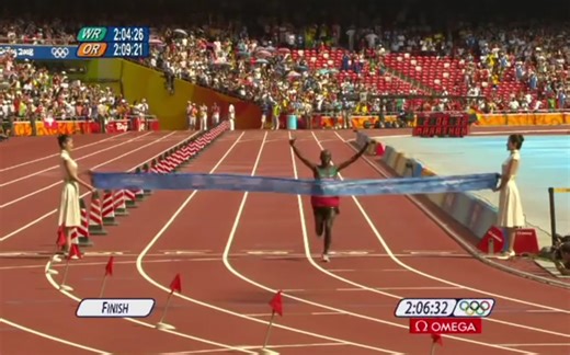 2008年北京奥运会 男子马拉松决赛 3分钟精华