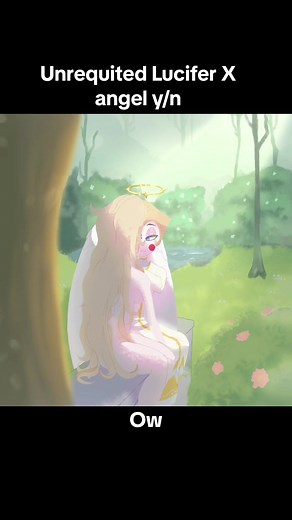 Unrequited Crush: Lucifer X Angel Y/N Before Eden | Hazbin Hotel