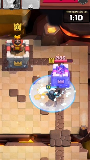 mini pekka freeze combo #clashroyale #shorts #supercell