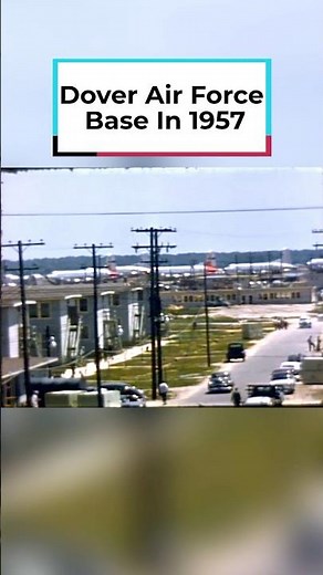 Exploring the Dover Air Force Base in 1957! #DPAShorts