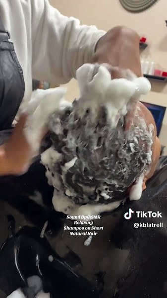 Relaxing Shampoo Loop for ASMR Hair Experiences