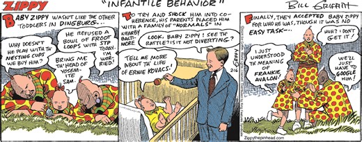 Zippy The Pinhead Comic Strip 2026-02-16 | Comics Kingdom