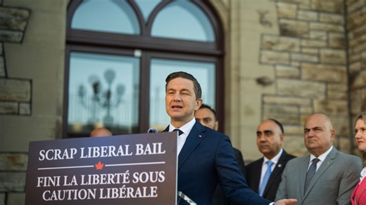 Message to Carney: scrap Liberal bail reform or get out of the way and let Conservatives do it. Help Conservatives get it done: https://www.conservative.ca/cpc/jail-not-bail/ | Pierre Poilievre