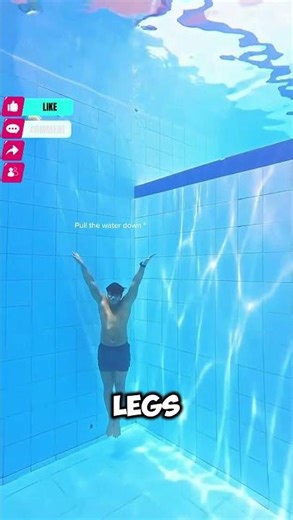 The Right Way to Reach the Water Surface When You Get Stuck in the Pool