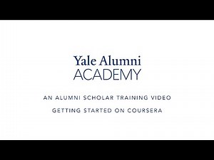 Getting Started on Coursera