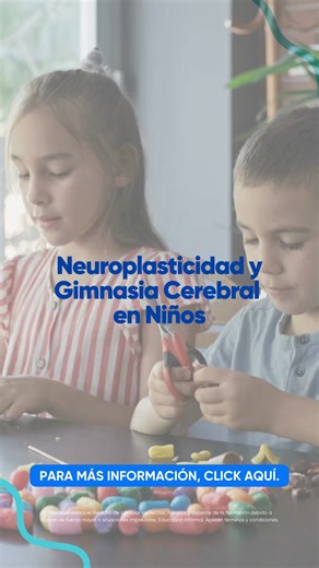 ¡Transforma la forma en que los niños aprenden y crecen! ¿Eres docente, psicólogo o profesional del desarrollo infantil? Descubre cómo la neurociencia te da las herramientas para liberar el verdadero potencial de cada niño. Con nuestro Diplomado Internacional en Neuroplasticidad y Gimnasia Cerebral en Niños, aprenderás a: • Usar la neuroplasticidad para potenciar capacidades cognitivas, motoras y emocionales. • Diseñar estrategias pedagógicas personalizadas que marquen la diferencia. • Certifica