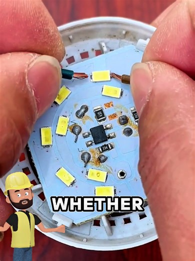 How to Make a DIY LED Tester at Home! 💡✨ #DIYProjects #LifeHacks #ElectronicsRepair #HandmadeTools #techtips