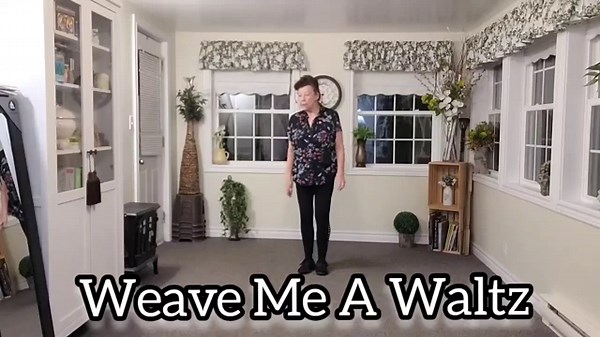 TEACH Weave Me A Waltz Linedance, Choreographed by Sher McIntosh (MAY 2024) AB-12 counts 4 walls