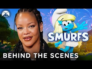 Smurfs (2025) ft. Rihanna | Behind the Scenes of Becoming the Smurfs | Paramount Movies