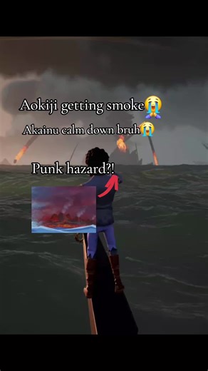 Aokiji's Defeat in Sea of Thieves: One Piece Reference