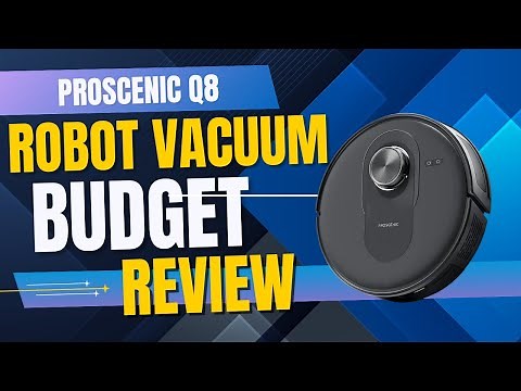 Proscenic Q8 Robot Vacuum Cleaner with Mop Review | Smart Cleaning Made Easy