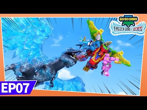 ❄️GOGODINO: Frozen Dino's Secrets❄️ 07 Ultimate Zetadino vs Frozen Dino | Dinosaur for Kids |Cartoon