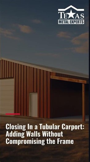 Closing In a Tubular Carport: Adding Walls Without Compromising the Frame