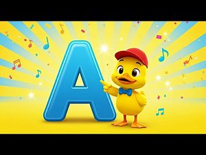 Letter A Song | Learn the Alphabet | 10 A Words | Alphabet Learning
