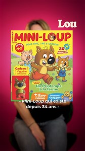 11K views · 72 reactions | « Un magazine, c’est une alternative ». Pour Lou, Claire Bernard est venue nous donner ses conseils avisés de maman pour aider les parents à faire lire leurs enfants. Et pour ça, elle lance un nouveau magazine destiné aux 3/6 ans avec « Mini-Loup », ce personnage qu’on connait depuis maintenant plus de 30 ans.  | Lou | Facebook