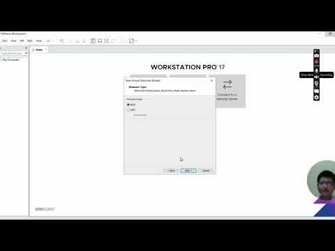 Cara menginstal windows di dalam VMware menggunakan ISO file
