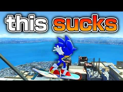 Modern City Escape Is A Bad Sonic Level