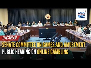 LIVE - Senate Committee on Games and Amusement organizational... - Replay | GMA Integrated News