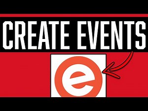 HOW TO CREATE EVENTS USING EVENTBRITE | 2025