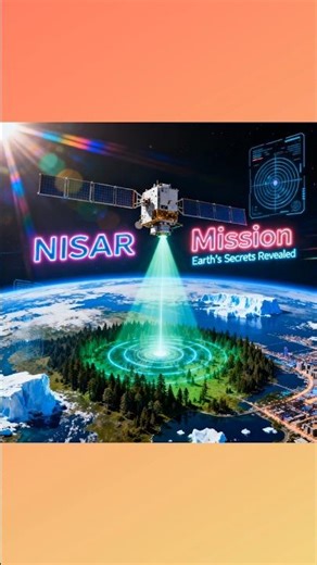 Unlock Earth’s secrets with NISAR’s radar vision from space! 🌍✨#NISAR #SpaceTech#NASA