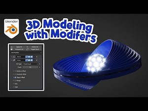 3D Modeling and Animating with the Array Modifier in Blender