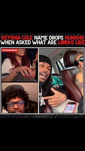3.1K views · 2.9K reactions | Keyshia Cole name drops Hunxho’s name when asked about Libras  Do y’all think they are still together 樂⬇️ #keyshiacole #hunxho #funnymarco #fyp | soseriuzradio | Facebook