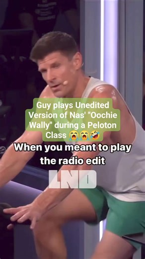 Guy plays Unedited Version of Nas' "Oochie Wally" during a Peloton Class 😭😭🤣 | Live N' Direct Hip Hop