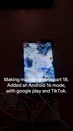 Making my own phone android#fyp #viral #DIY #Tech #arduino