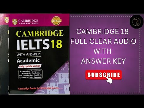 Cambridge 18 listening test 2|Full clear and loud audio with answer key |latest version..