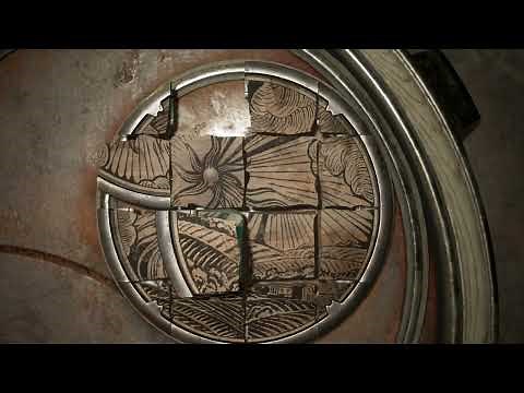 Repair the decorative plate on the Boiler Puzzle Alone in the Dark