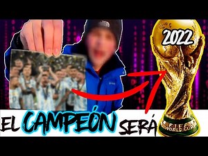 ❌VIAJERO DEL TIEMPO❌ anuncia al campeón 😱 ... | prediccion mundial qatar 2022 | Simulación ⚽