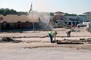 Downtown Demolition Begins
