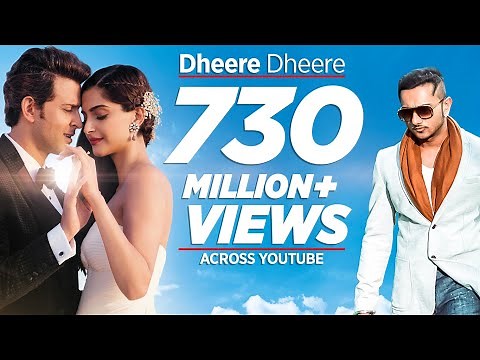 Dheere Dheere Se Meri Zindagi Video Song (OFFICIAL) Hrithik Roshan, Sonam Kapoor | Yo Yo Honey Singh