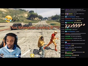 FlightReacts RAGES After Being Followed And TROLLED By His Two BIGGEST HATERS On GTA 5 😂