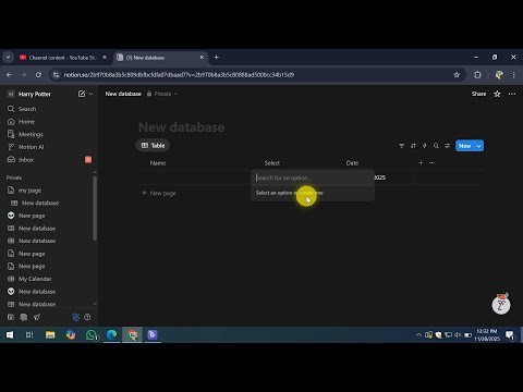 How To Set Up Notion Database