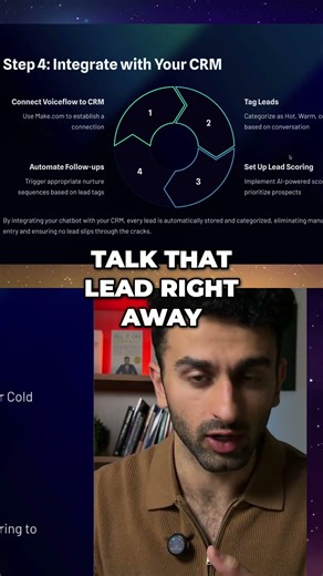 Automate CRM with Voiceflow: Save Hours & Boost Your Lead Nurturing! #shorts