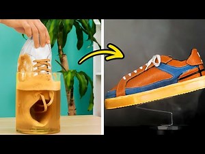 Amazing Upgrade of an Old Boring Shoes || SHOE TRANSFORMATION AND UP-CYCLE