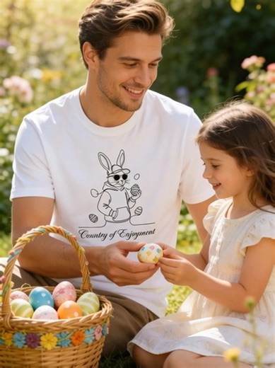 Spring Easter T-Shirt Reveal 👕🐣 | Wholesome Family Moment More than a T-shirt — it’s a feeling 🌸☀️ A clean spring lifestyle scene combined with a heartwarming Easter moment. Soft sunlight, fresh garden vibes, and a premium white T-shirt styled in a cinematic way ✨ Perfect inspiration for spring outfits & gift ideas 👕🐣 #TshirtStyle #SpringOutfit #EasterVibes #tshirt presentation #spring outfit #easter aesthetic #lifestyle fashion #white tshirt style #cinematic lifestyle #easter outfit #whole