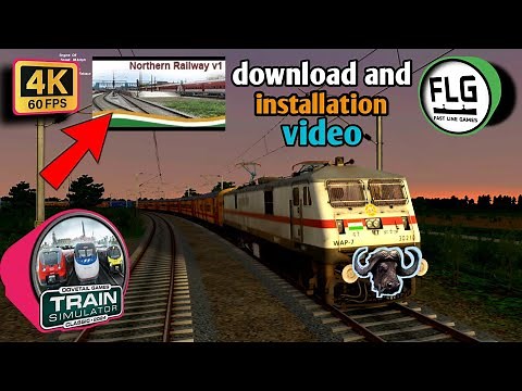 how to download and install Northern railway route| fast line games addon