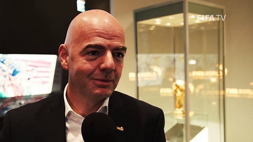 4.3K views · 219 reactions | A ceremony for some 100 guests celebrated the opening of the FIFA World Football Museum to the general public this Sunday in Zurich. There was a special surprise in the programme as the newly elected President of FIFA, Gianni Infantino, was also in attendance. | FIFA | Facebook