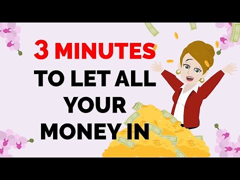 Abraham Hicks ~ 3 MINUTES TO LET ALL YOUR MONEY IN★🧡 IMMEDIATELY 🧡★