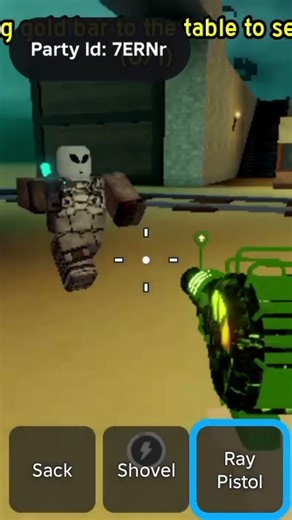 I found a alien Ray gun in dead rails