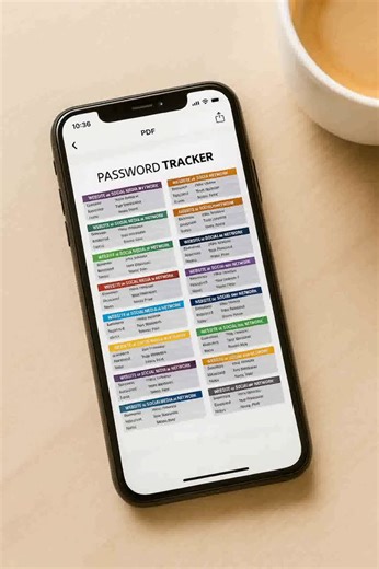 Fillable Editable Password Tracker | Printable Password Tracker | Password Log | Password List | Password Keeper | Password Organizer - Etsy