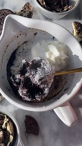 3 comments | This Oreo mug cake is the quickest and easiest little dessert! It went viral on TikTok for good reason. This recipe requires only 2 minutes and 2 ingredients! Recipe here https://organicallyaddison.com/oreo-mug-cake/ | Organically Addison | Facebook