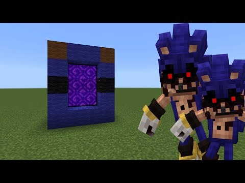 Sonic EXE Addon/Mod in Minecraft PE