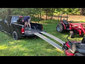 Loading Zero Turn Mower