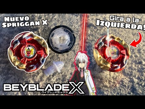 NEW BEYBLADE X SPRIGGAN | NeozBey #beyblade #beybladex