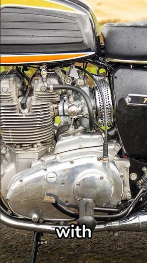 Triumph Trident T150: The British three-cylinder legend of the 60s and 70s 🏍️🔥🇬🇧🚀 #shorts